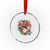 Ky Derby Day Party Crystal Glass Ornament Mint Juleps and Roses Horse Racing - Wonder Print Shop