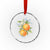 La Dolce Vita Oranges Crystal Glass Ornament Romantic Italian Citrus Blossom Mediterranean Charm - Wonder Print Shop