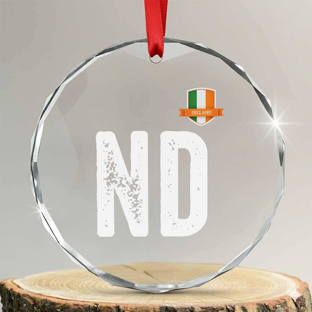 LA Ireland Matching Group Crystal Glass Ornament Irish Pride St Patricks Day Family or Friends