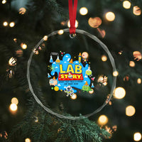 Lab Story Lab Week 2026 Celebration Crystal Glass Ornament Every Test Tells a Story Medical Lab Tech Appreciation Gift