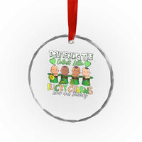 Labor and Delivery Nurse St Patrick's Day Crystal Glass Ornament Delivering The Cutest Little Lucky Charms TS02