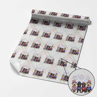 Labrador Retriever Americas 250th Anniversary Wrapping Paper Roll 4th July US 250 Years Of Freedom Dog Lovers 1776 2026