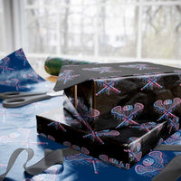 Lacrosse Drip Ice Cream Lax Helmet Sticks Sport Player Wrapping Paper Roll