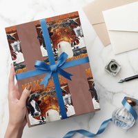 Lactose Intolerant Meme Wrapping Paper Roll Milk Makes My Tummy Hurt Vintage Bootleg Graphic