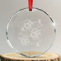 Ladybug Y2k Grunge 2000s Alt 90s Vintage Star Dots Teen Crystal Glass Ornament