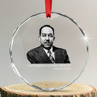 Langston Hughes Crystal Glass Ornament A Dream Deferred Juneteenth Black History Civil Right - Wonder Print Shop