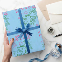 Later Gator School's Out for Summer Wrapping Paper Roll Funny Last Day of School