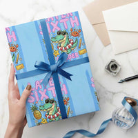 Later Sixth Grader School's Out For Summer Wrapping Paper Roll Last Day Of School Later Gator Alligator