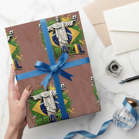 Latin Pride Christ The Redeemer Graphic Wrapping Paper Roll Brazilian Football 2026