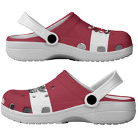 Latvia Clogs Shoes Flag Color Inspiration - Wonder Print Shop