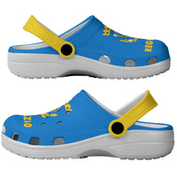 Lazio Italy Clogs Shoes Flag Color Inspiration - Wonder Print Shop