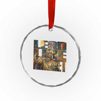 Lead Like Harriet Crystal Glass Ornament Black Women Leadership Quote - Wonder Print Shop