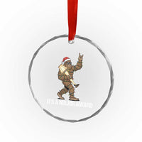 Leg Lamp Christmas Crystal Glass Ornament Funny Bigfoot Fra Gee Leh Xmas - Wonder Print Shop
