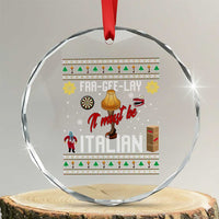 Leg Lamp Christmas Crystal Glass Ornament Funny Ugly Xmas Fra Gee Lay - Wonder Print Shop