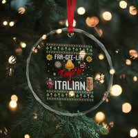 Leg Lamp Christmas Crystal Glass Ornament Funny Ugly Xmas Fra Gee Lay - Wonder Print Shop