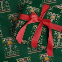 Leg Lamp Ugly Christmas Wrapping Paper Roll Funny Xmas Movie Fragile - Wonder Print Shop