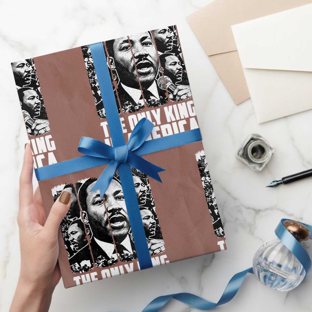 Legacy Of Martin Luther King Jr Wrapping Paper Roll The Only King In America