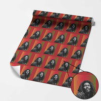 Legend Bob Wrapping Paper Roll One Love The Reggae Vintage Graphic