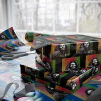 Legend Bob Wrapping Paper Roll One Love The Reggae Vintage Graphic