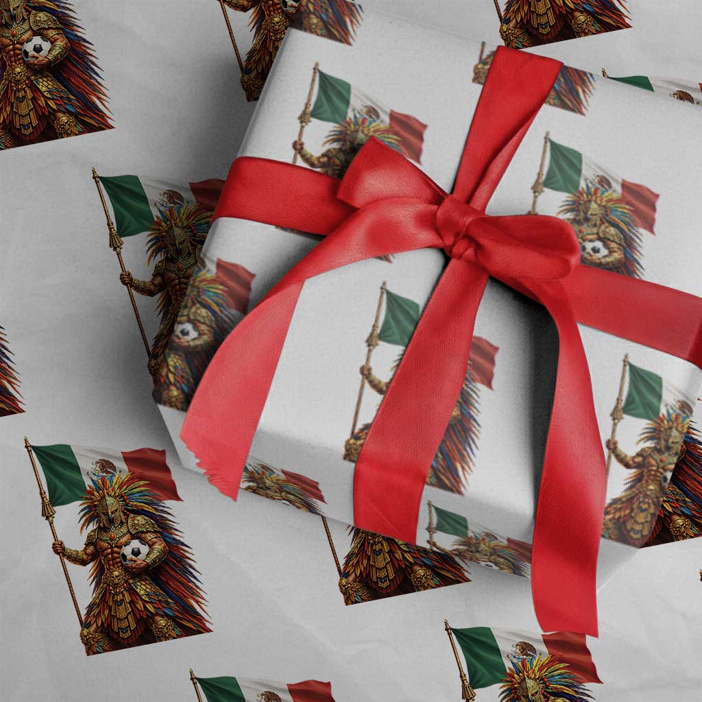 Legendary Mexican Soccer Warrior Pride Wrapping Paper Roll