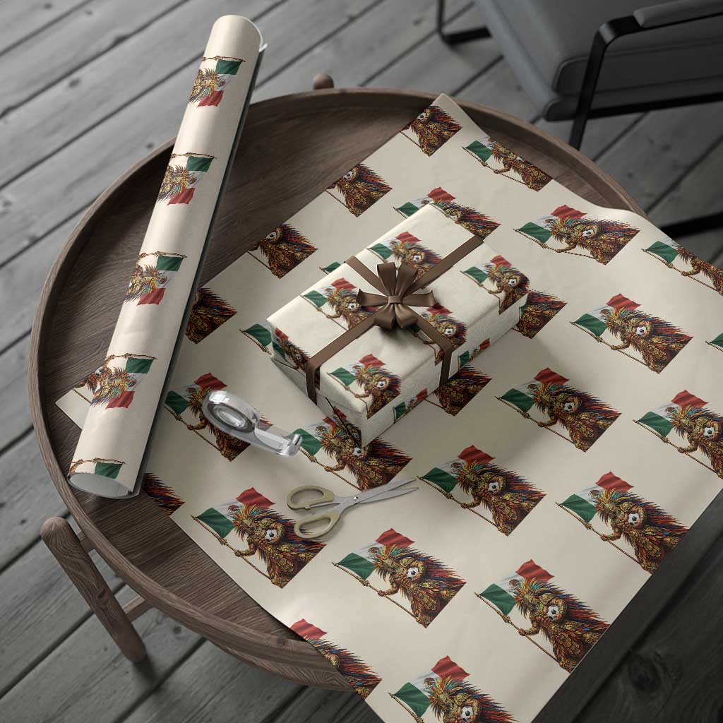 Legendary Mexican Soccer Warrior Pride Wrapping Paper Roll