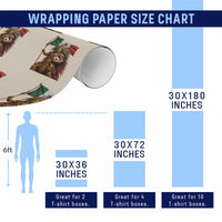 Legendary Mexican Soccer Warrior Pride Wrapping Paper Roll