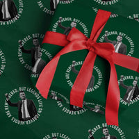Legends Live Forever Tribute Wrapping Paper Roll Charlie Kirk Legacy Remembrance - Wonder Print Shop
