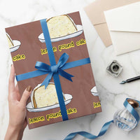 Lemon Pound Cake Funny Meme Wrapping Paper Roll Viral Edgy Hip Hop Humor Parody Gift for Rap Fans