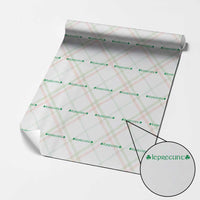 Leprecunt Celtic Style Shamrock Graphic Wrapping Paper Roll Edgy Irish Adult Humor for St Patricks Day