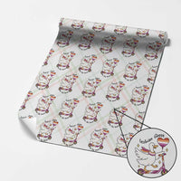 Lesbian Goose On The Loose Wrapping Paper Roll Funny LGBTQ Animal Pride Gift