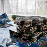 Let The 67 Shenanigans Begin Wrapping Paper Roll Six Seven Meme Mardi Gras