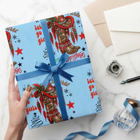 Let Us Go Girls Wrapping Paper Roll Christmas Cowgirl Boots - Wonder Print Shop