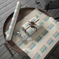Let Your Light Shine Autism Awareness Wrapping Paper Roll Light Bulb Autism Acceptance