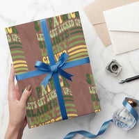 Lets Get Lucked Up Wrapping Paper Roll Funny St Patricks Day