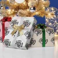 Lets Play Darts Right Meow Wrapping Paper Roll Cute Cat Dart Player Pub Game Gift - Wonder Print Shop