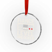 Leveled Fiance Unlocked Crystal Glass Ornament Engagement Gift For Fiancé Bachelor Party