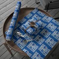 Leveled Fiance Unlocked Wrapping Paper Roll Engagement Gift For Fiancé Bachelor Party