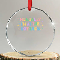 LGBT Romance Hockey Crystal Glass Ornament Mentally Im At The Cottage Team Hollanov Fan