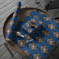 LGBTQ Pride Raccoon Rainbow Flag Wrapping Paper Roll Funny Drinking Beer
