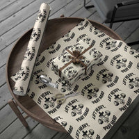 Lift Heavy Pray Hard Wrapping Paper Roll Christian Workout Jesus Gym Lifting - Wonder Print Shop