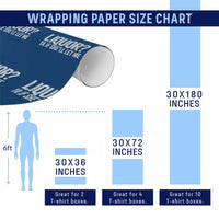 Liquor Ya If She'll Let Me Wrapping Paper Roll Funny Husband Adult Humor