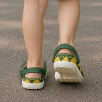 Lithuania Christmas Clogs Shoes Coat Of Arms Linksmu Kaledu - Wonder Print Shop