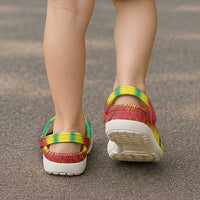 Lithuania Christmas Tie Dye Clogs Shoes Skeleton Basketball Slam Dunk Santa Hat - Wonder Print Shop