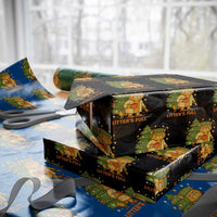 Litters Full Wrapping Paper Roll Funny Christmas Vacation Cat - Wonder Print Shop