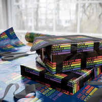 Live Life Like A Book Florida Would Ban LGBTQ Ally Pride Wrapping Paper Roll