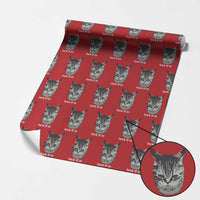 Lock TF In Cat Wrapping Paper Roll Funny Gen Z Meme