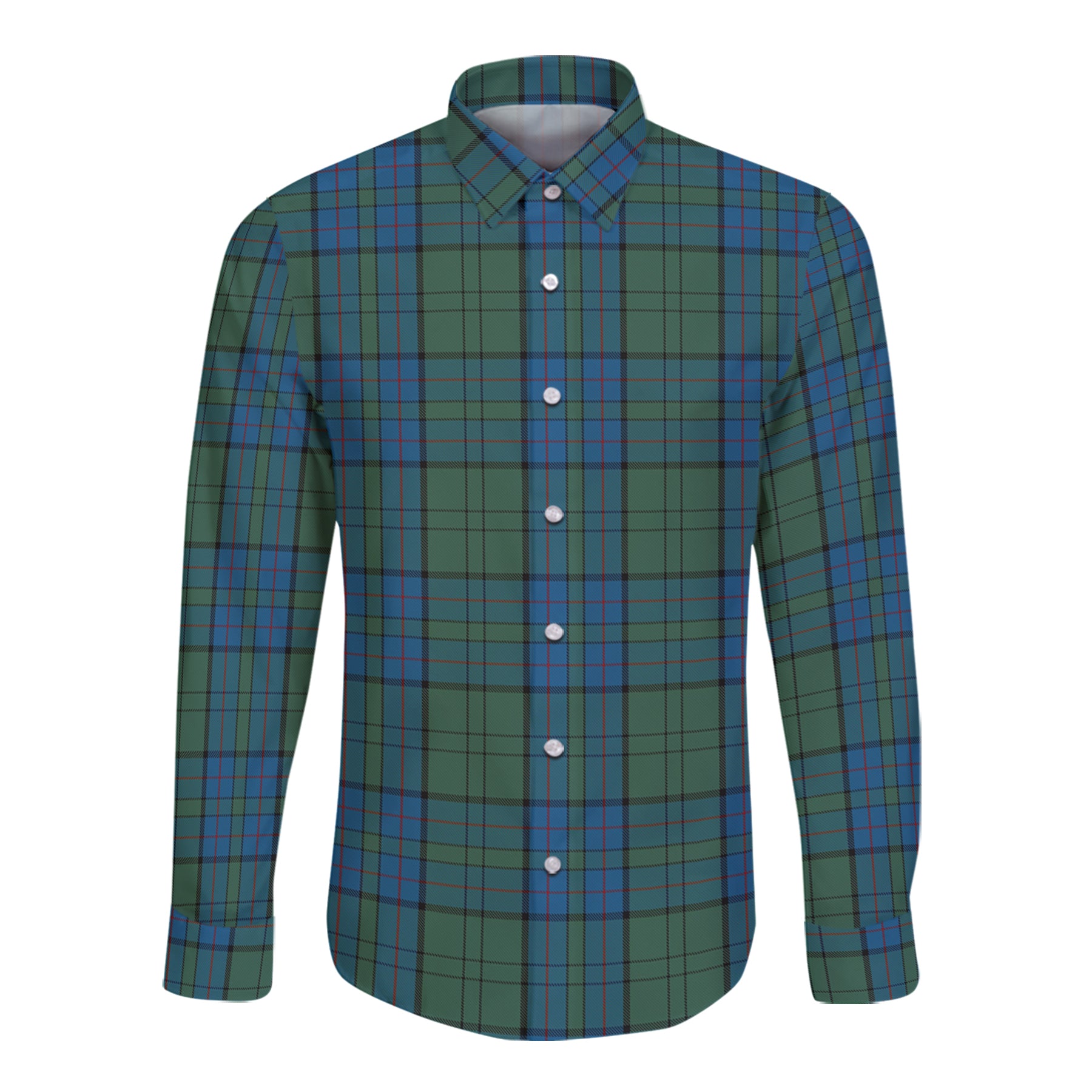 Lockhart Tartan Long Sleeve Button Up Shirt K23