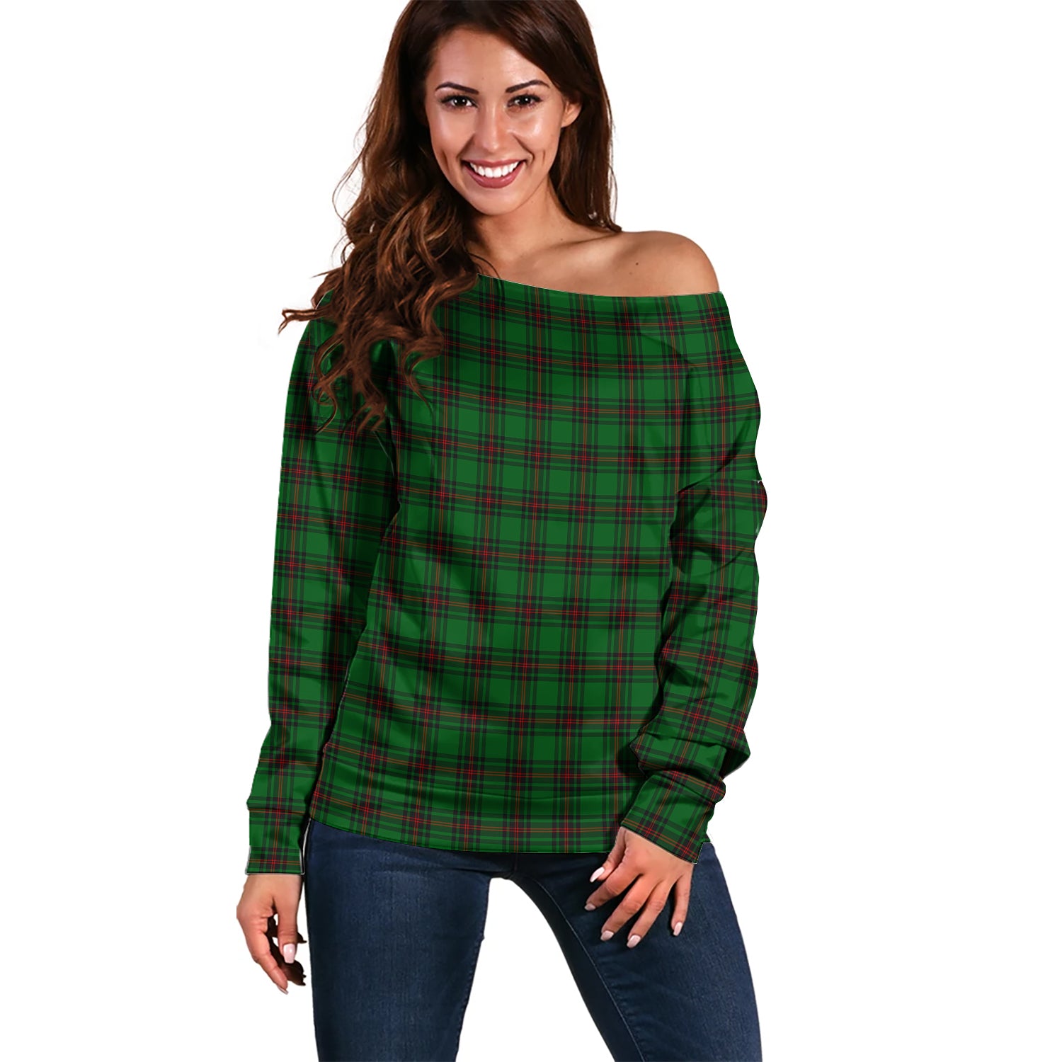 logie-tartan-off-shoulder-sweater-tartan-sweater-for-women