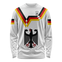 (Custom Text and Number) Germany Football Long Sleeve Shirt Deutschland 2022 Style LT13 - Wonder Print Shop