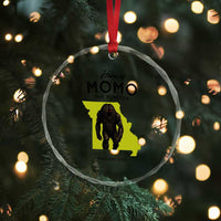 Louisiana Missouri Cryptid Lover Crystal Glass Ornament Home Of Momo The Monster